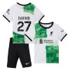 Officiële Voetbalshirt + Korte Broek Liverpool Darwin 27 Uit 2023-24 - Kids